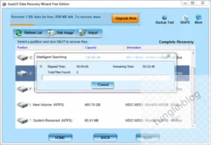 EaseUS Data Recovery Wizard Free — Khôi phục file đã xoá mạnh nhất