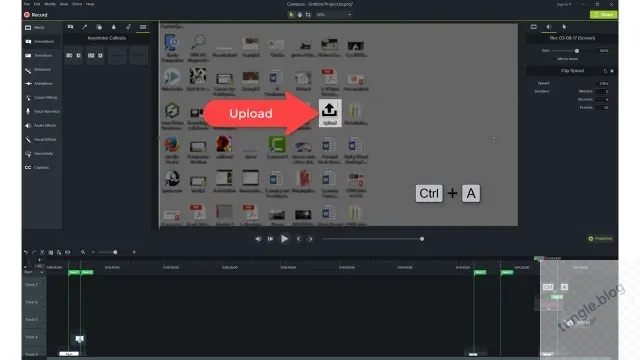 Quay màn hình và edit luôn bằng camtasia