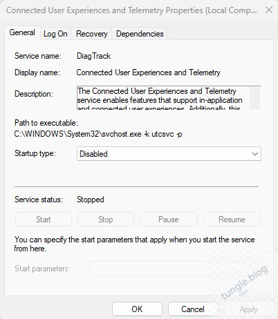Tắt service chạy ngầm  trên windows 11